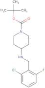 tert-Butyl 4-(2-chloro-6-fluorobenzylamino)piperidine-1-carboxylate