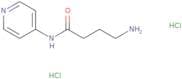 4-Amino-N-(pyridin-4-yl)butanamide dihydrochloride