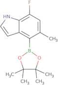 7-Fluoro-5-Methyl-4-(4,4,5,5-Tetramethyl-1,3,2-Dioxaborolan-2-Yl)-1H-Indole