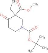 1-tert-Butyl 3-methyl 3-ethyl-4-oxopiperidine-1,3-dicarboxylate