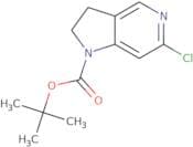 tert-Butyl 6-chloro-2,3-dihydro-1H-pyrrolo[3,2-c]pyridine-1-carboxylate