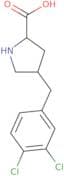 (2S,4R)-4-(3,4-Dichlorobenzyl)pyrrolidine-2-carboxylic acid