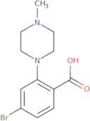 4-bromo-2-(4-methyl-1-piperazinyl)benzoic acid