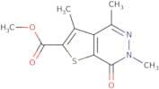 Methyl 3,4,6-trimethyl-7-oxo-6,7-dihydrothieno[2,3-d]pyridazine-2-carboxylate