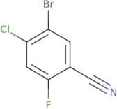 5-Bromo-4-chloro-2-fluorobenzonitrile