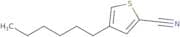 4-Hexylthiophene-2-carbonitrile