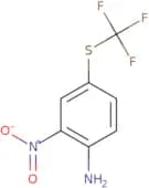 2-Nitro-4-((trifluoromethyl)thio)aniline