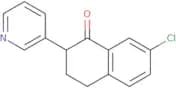 7-Chloro-3,4-dihydro-2-(3-pyridyl)-1(2H)-naphthalenone