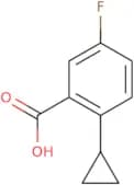 2-Cyclopropyl-5-fluorobenzoic acid