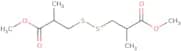 Methyl 3-[(3-methoxy-2-methyl-3-oxopropyl)disulfanyl]-2-methylpropanoate