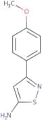 3-(4-Methoxyphenyl)isothiazol-5-amine
