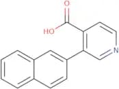 3-(Naphthalen-2-yl)isonicotinic acid