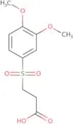 3-(3,4-Dimethoxybenzenesulfonyl)propanoic acid