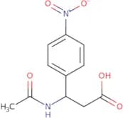 3-Acetamido-3-(4-nitrophenyl)propanoic acid