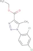 Ethyl 1-(2,4-dichlorophenyl)-5-methyl-1H-1,2,3-triazole-4-carboxylate