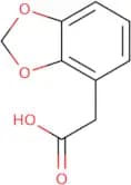 2-(1,3-Dioxaindan-4-yl)acetic acid