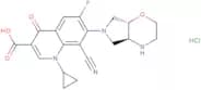 Finafloxacin hydrochloride