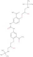 N,N'-Bis[3-acetyl-4-[3-[(1,1-dimethylethyl)amino]-2-hydroxypropoxy]phenyl]-urea