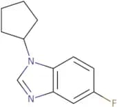 1-Cyclopentyl-5-fluorobenzimidazole