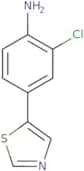 2-Chloro-4-(1,3-thiazol-5-yl)aniline