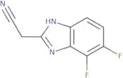 2-(Cyanomethyl)-4,5-difluorobenzimidazole