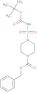 Piperazine-1-sulphonamide, N1-BOC N4-CBZ protected