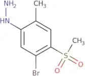 5-Bromo-2-methyl-4-methylsulfonylphenylhydrazine