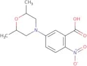 5-(2,6-Dimethylmorpholin-4-yl)-2-nitrobenzoic acid