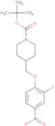 tert-Butyl 4-[(2-fluoro-4-nitrophenoxy)methyl]piperidine-1-carboxylate