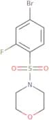 4-(4-Bromo-2-fluorobenzenesulfonyl)morpholine