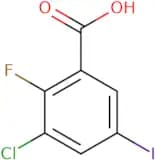 3-Chloro-2-fluoro-5-iodobenzoic acid