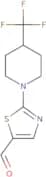 2-[4-(Trifluoromethyl)piperidino]-1,3-thiazole-5-carbaldehyde