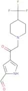 4-{[4-(Trifluoromethyl)piperidin-1-yl]acetyl}-1H-pyrrole-2-carboxaldehyde