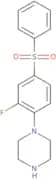 1-[(2-Fluoro-4-phenylsulfonyl)phenyl]piperazine