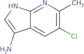 5-Chloro-6-methyl-1H-pyrrolo[2,3-b]pyridin-3-amine