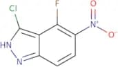 3-Chloro-4-fluoro-5-nitro (1H)indazole