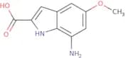 7-Amino-5-methoxy-2-indolecarboxylic acid