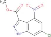 6-Chloro-4-nitro-3-(1H)indazole methyl carboxylate