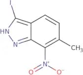3-Iodo-6-methyl-7-nitro-1H-indazole
