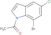 1-(7-Bromo-5-chloro-1H-indol-1-yl)ethanone
