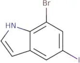 7-Bromo-5-iodo-1H-indole