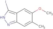 3-Iodo-5-methoxy-6-methyl-1H-indazole