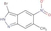 3-Bromo-6-methyl-5-nitro-1H-indazole