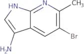 5-Bromo-6-methyl-1H-pyrrolo[2,3-b]pyridin-3-amine