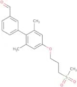 2',6'-Dimethyl-4'-[3-(methylsulfonyl)propoxy]biphenyl-3-carbaldehyde
