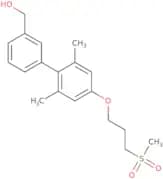 (2',6'-Dimethyl-4'-(3-(methylsulfonyl)propoxy)biphenyl-3-yl)methanol