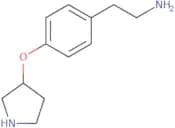 2-[4-(Pyrrolidin-3-yloxy)phenyl]ethylamine