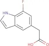 2-(7-Fluoro-1H-indol-5-yl)acetic acid