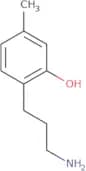 2-(3-Aminopropyl)-5-methylphenol