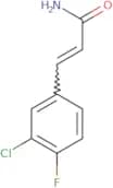 (2E)-3-(3-Chloro-4-fluorophenyl)prop-2-enamide